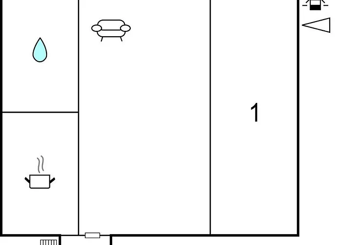 Lägenhet 1 Bedroom Awesome In Retowo 4